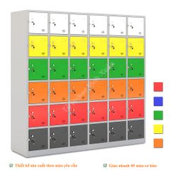 Tủ Locker 36 ngăn kiểu TU986-6K