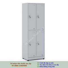 Tủ Locker 4 ngăn kiểu TU982-2K