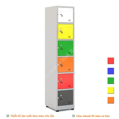 Tủ Locker 6 ngăn kiểu TU986