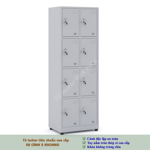 Tủ Locker 8 ngăn kiểu TU984-2K