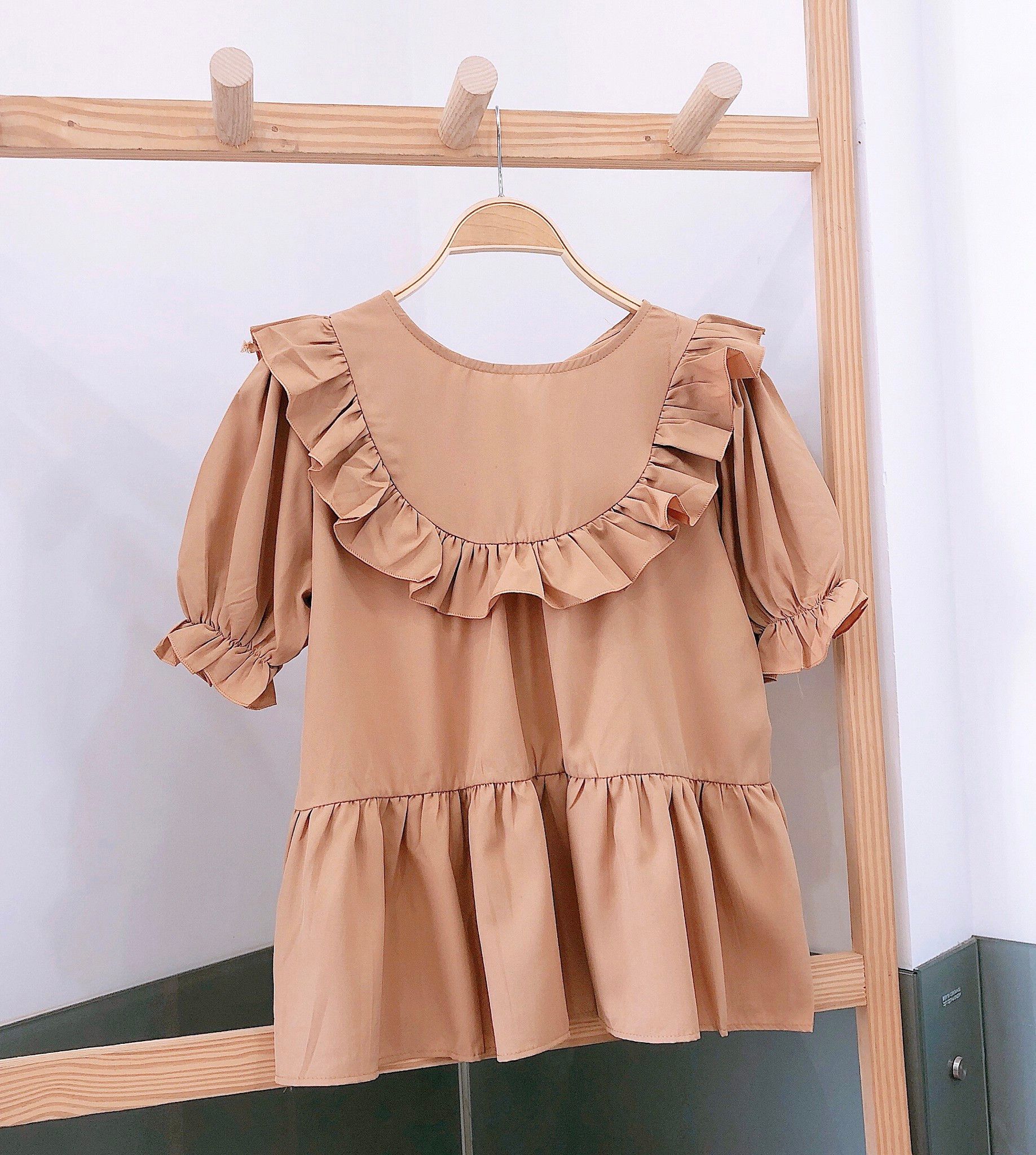 Áo Babydoll Bèo Nơ Sau