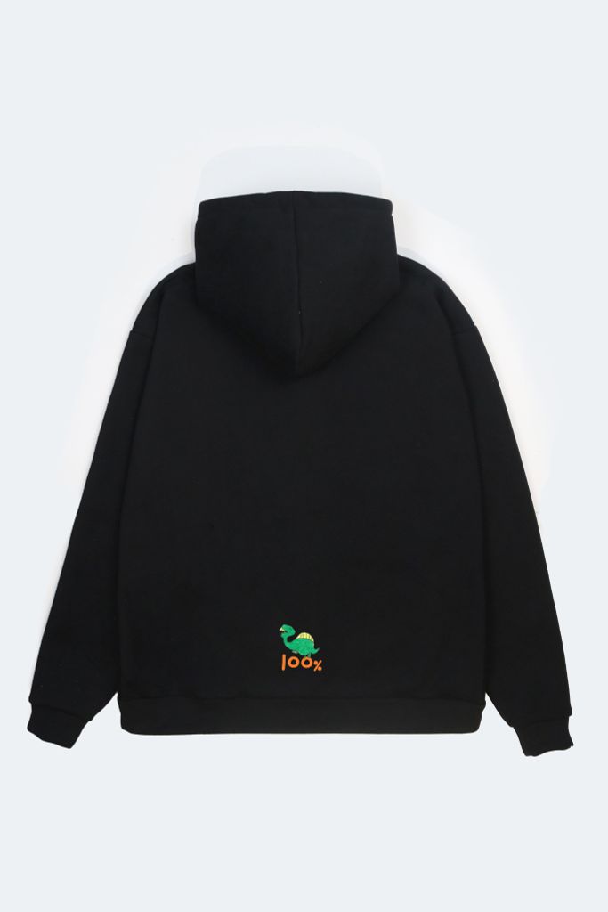 Áo Hoodie 100% Hồn Nhiên (Đen)