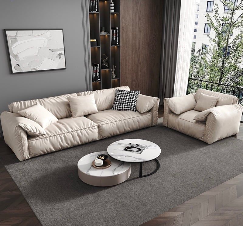 Bộ sofa da thư giãn BSF174