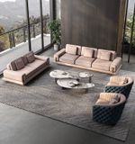  Bộ sofa da bò nhập khẩu BSF179 