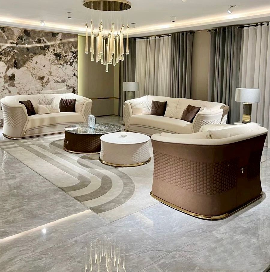 Bộ Sofa da nhập khẩu BSF204