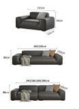  Bộ Sofa da nhập khẩu  da bò BSF201 