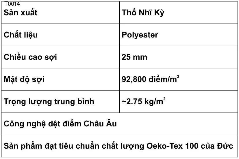 Thảm Trang Trí T0014 
