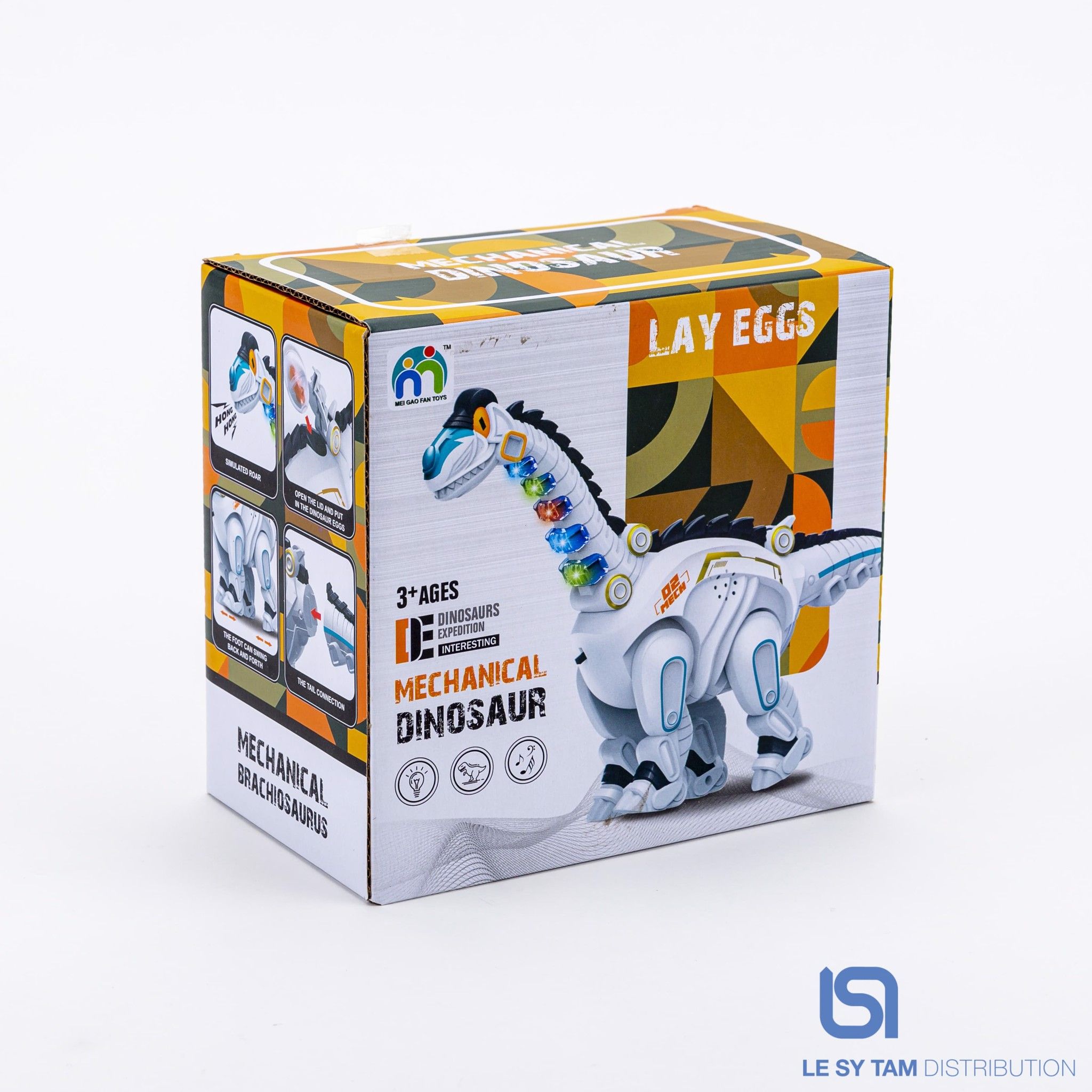 Hộp khủng long pin 22121
