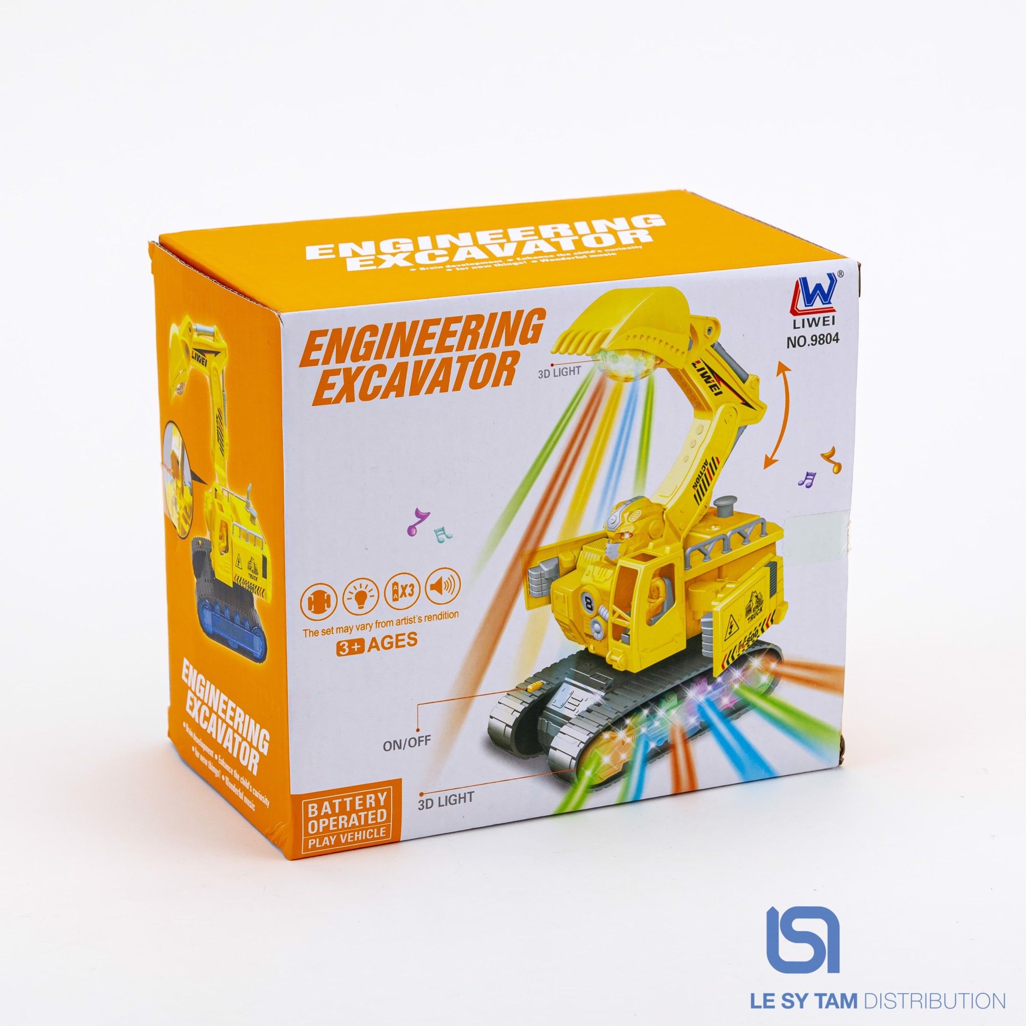 Hộp xe cẩu pin 9804