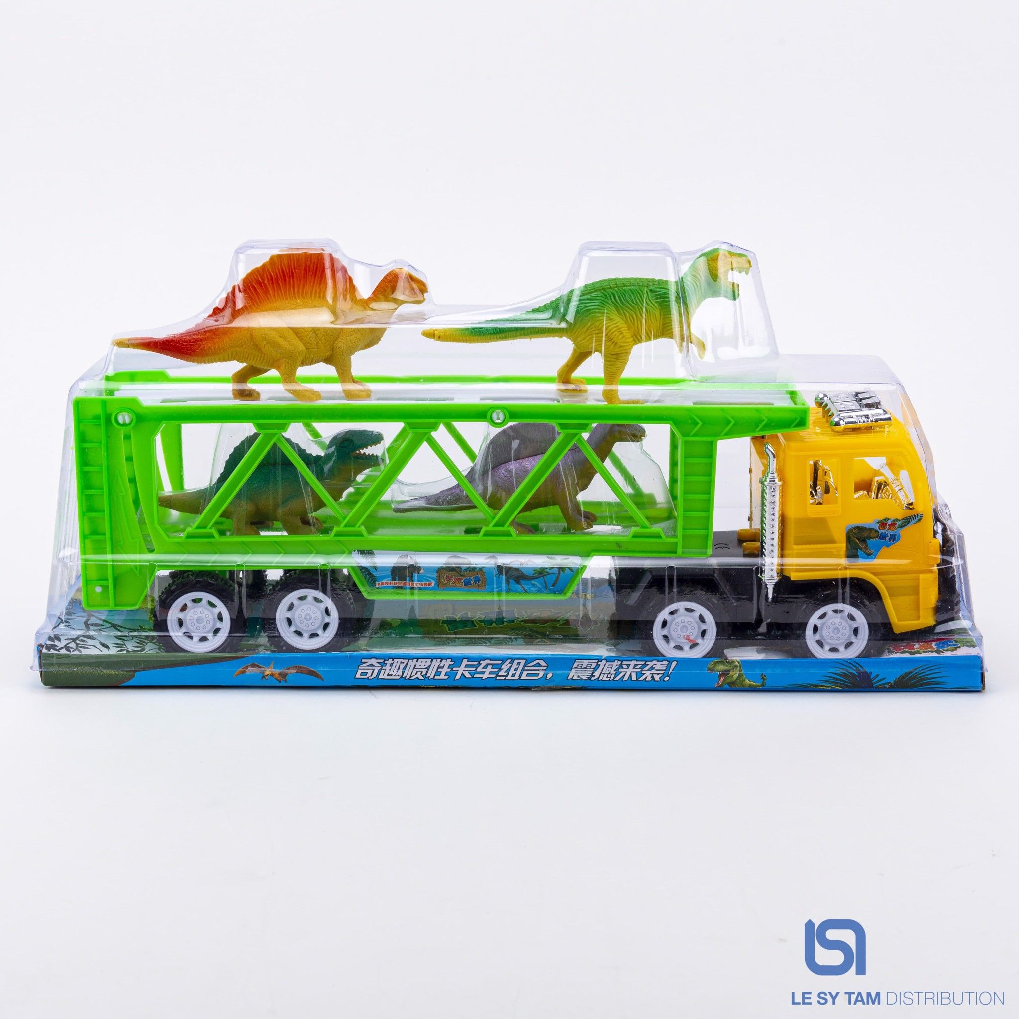 Xe tải chở 4 khủng long 5858-3