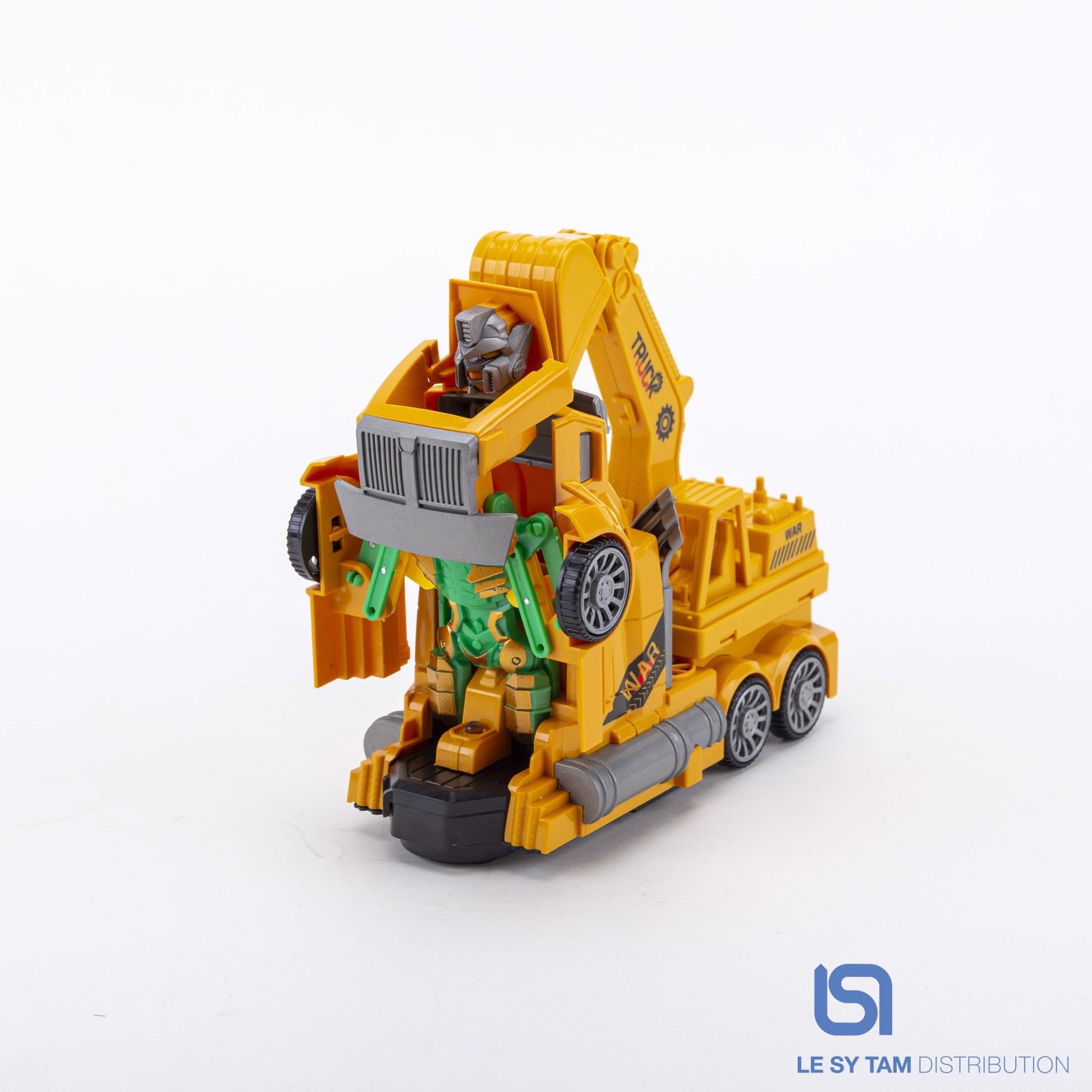 Xe cẩu biến hình rô bô AK- 929A