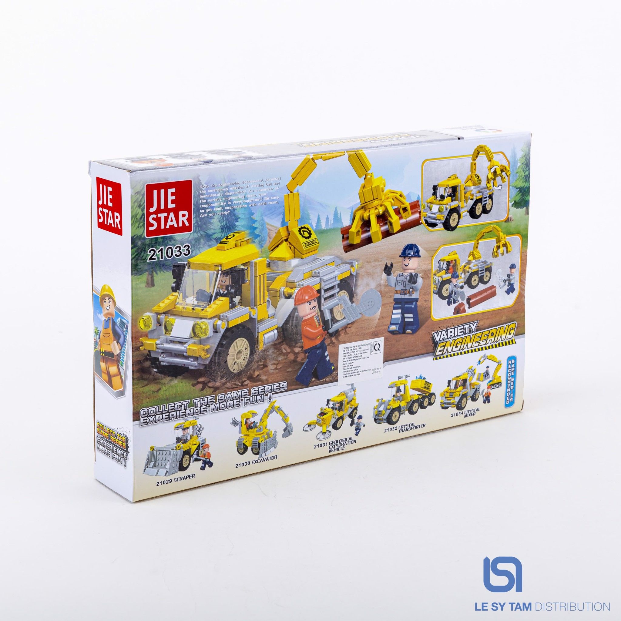 Hộp xếp hình xe 21033