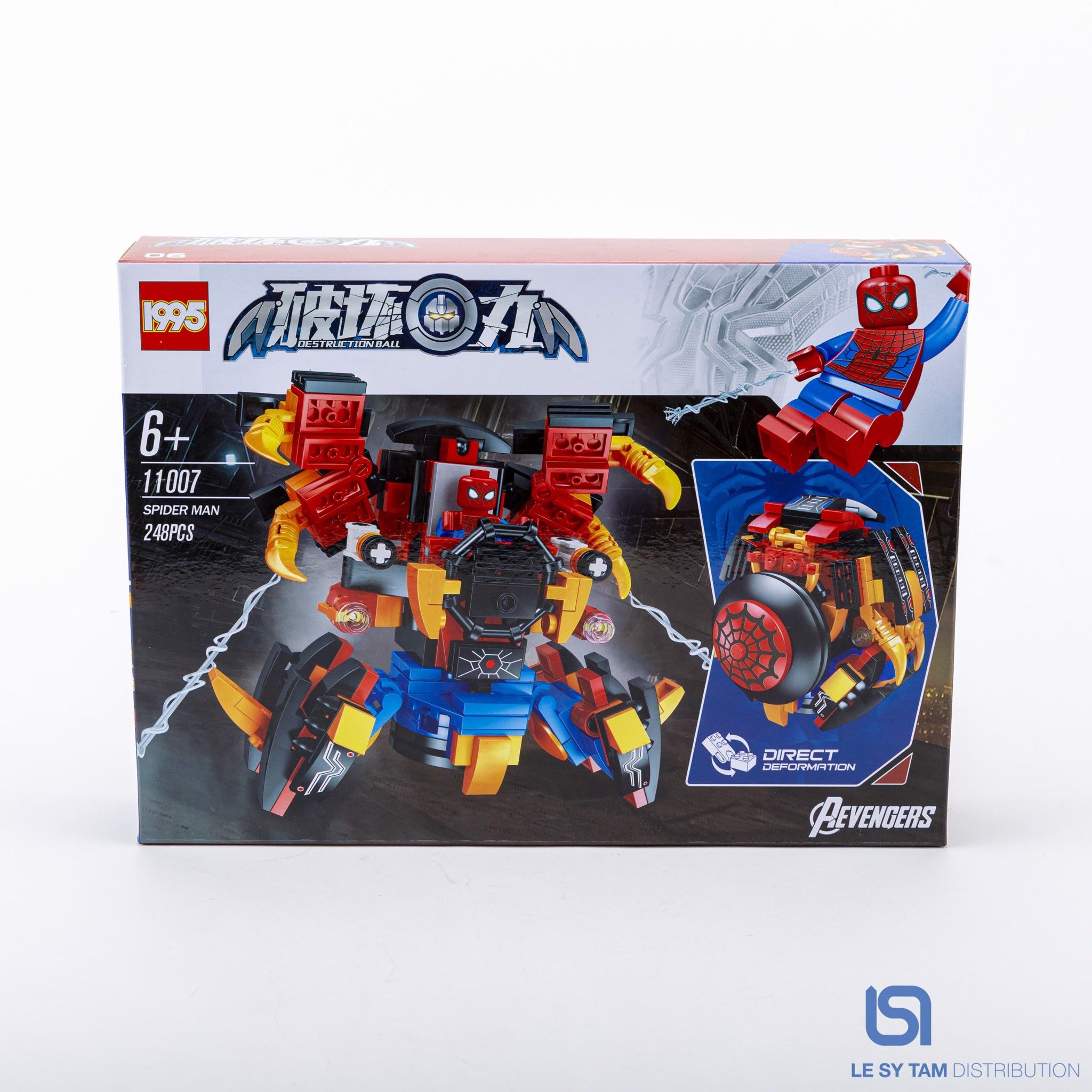 Hộp xếp hình rô bô 11007