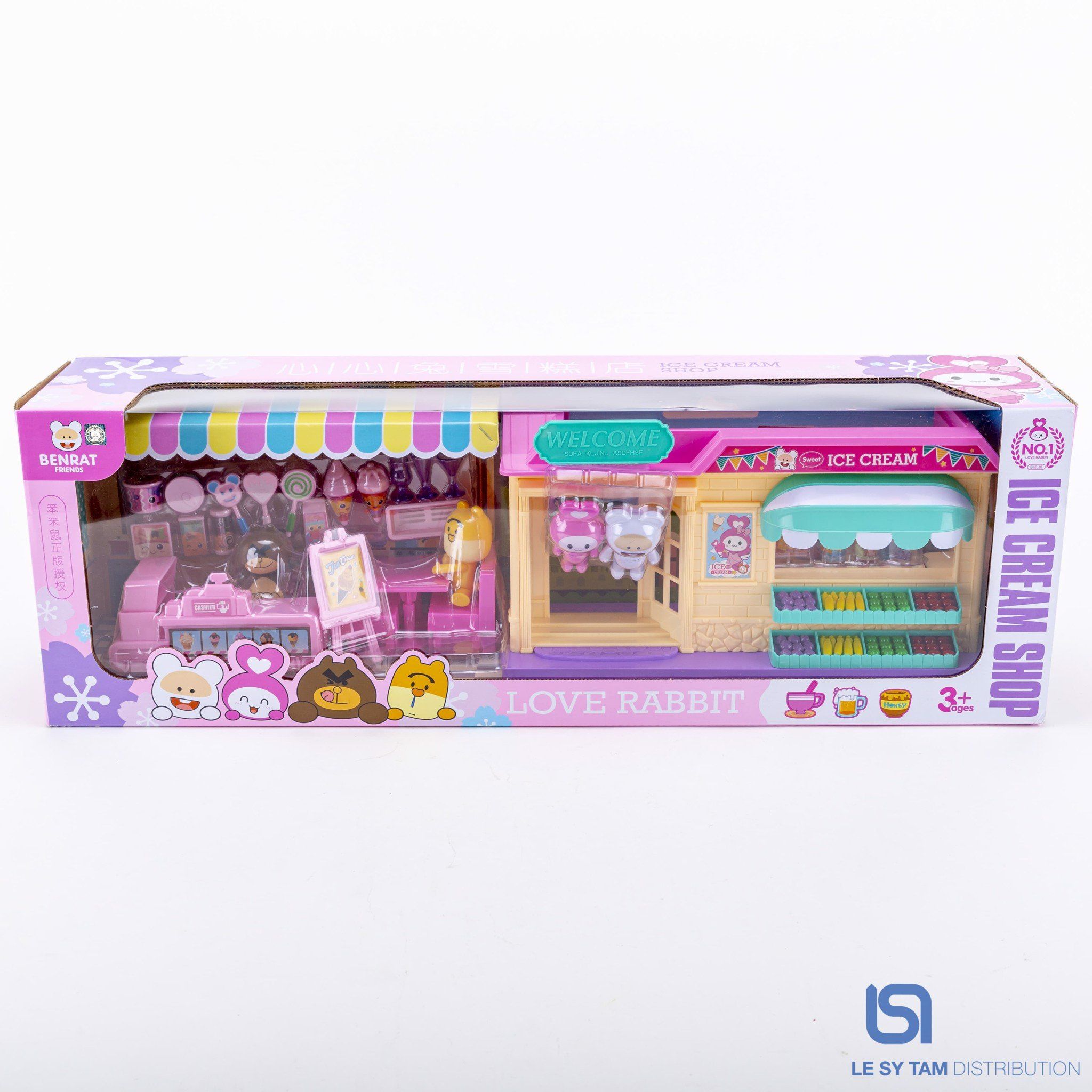 Hộp shop bán kem 6616-1H