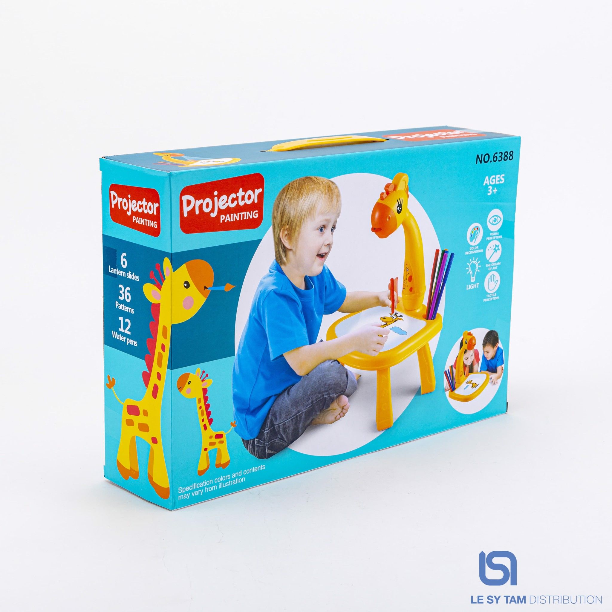 Hộp bảng vẽ đèn soi 6388