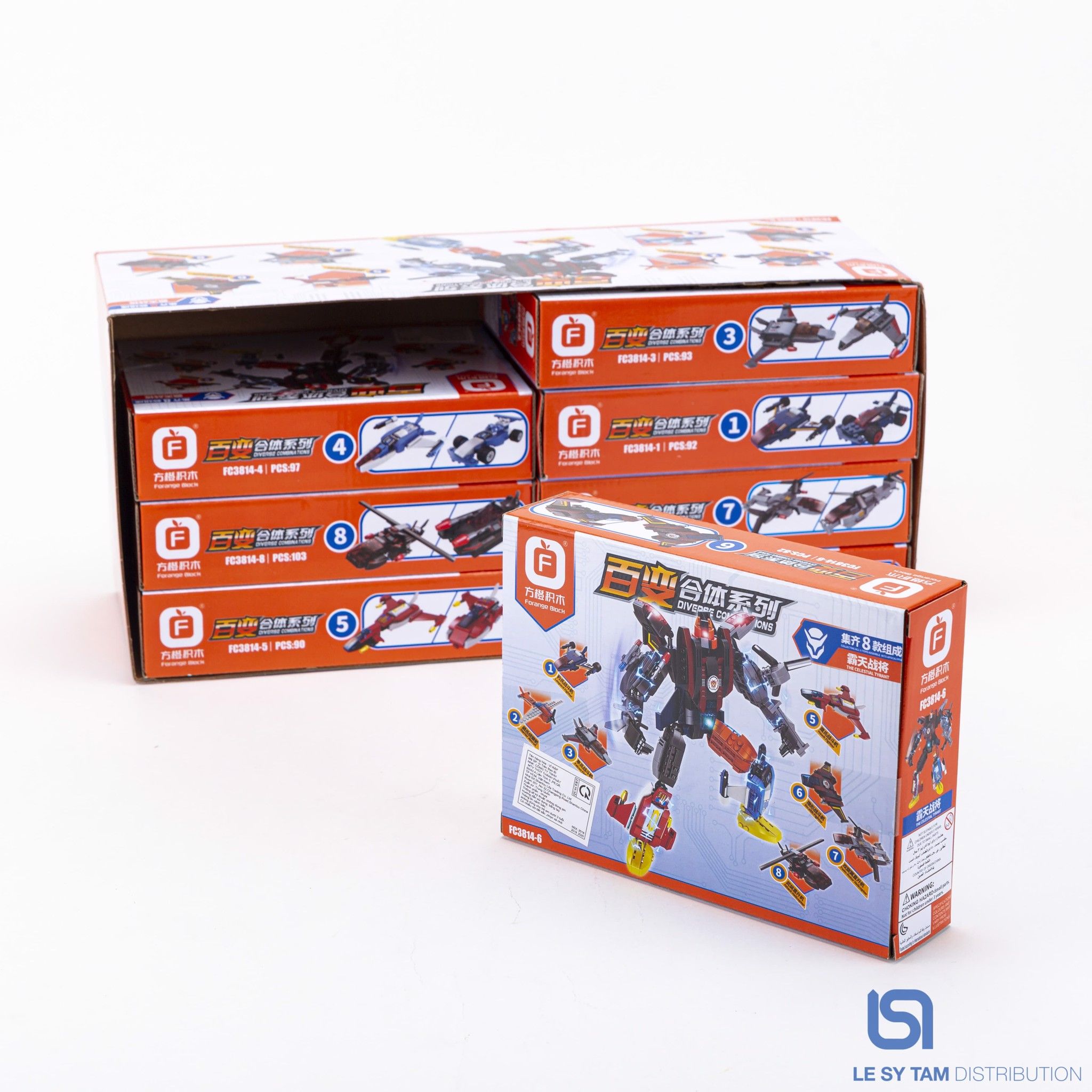 Hộp xếp hình ( 1 lốc = 8 hộp ) 3814