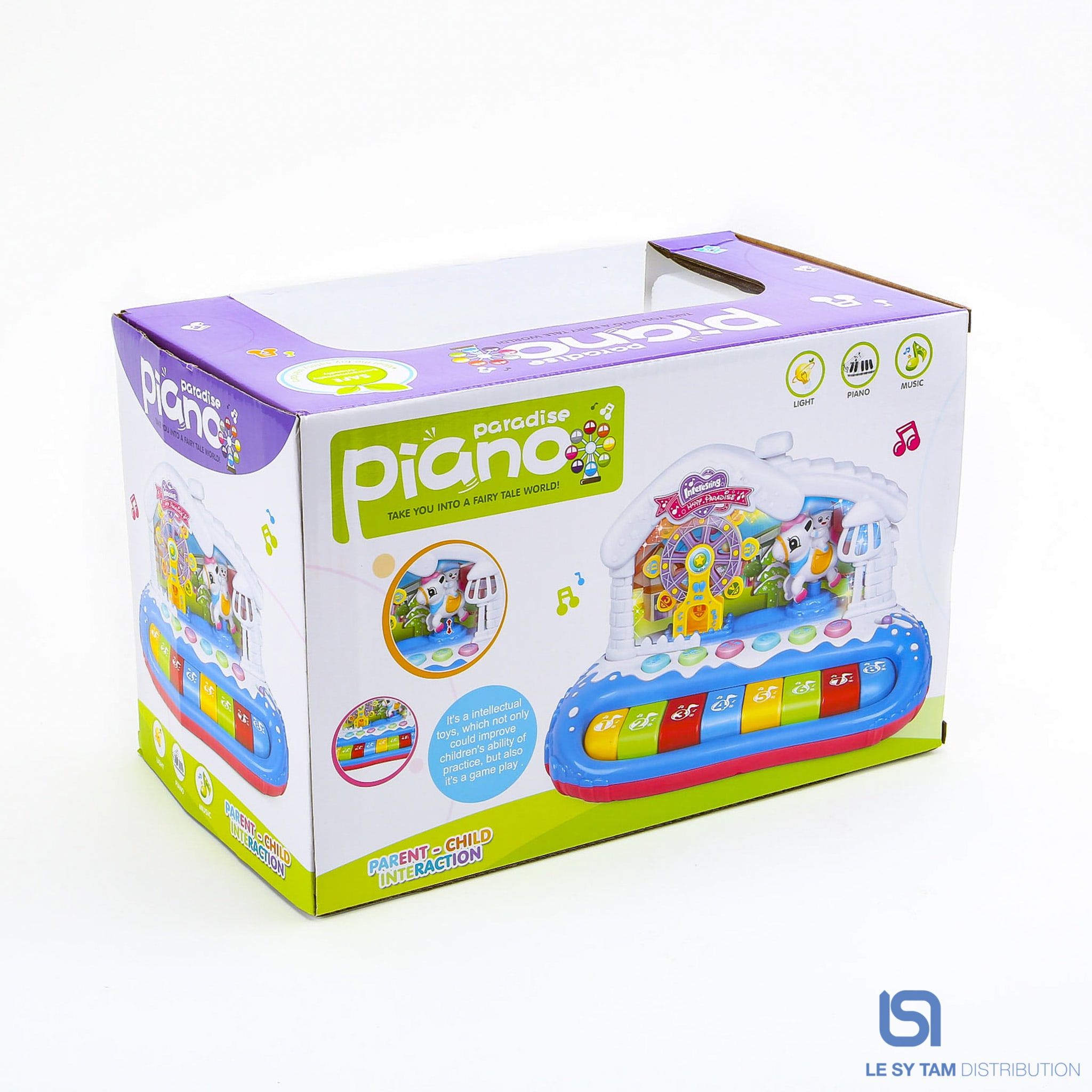 Hộp đàn dùng pin 7018B