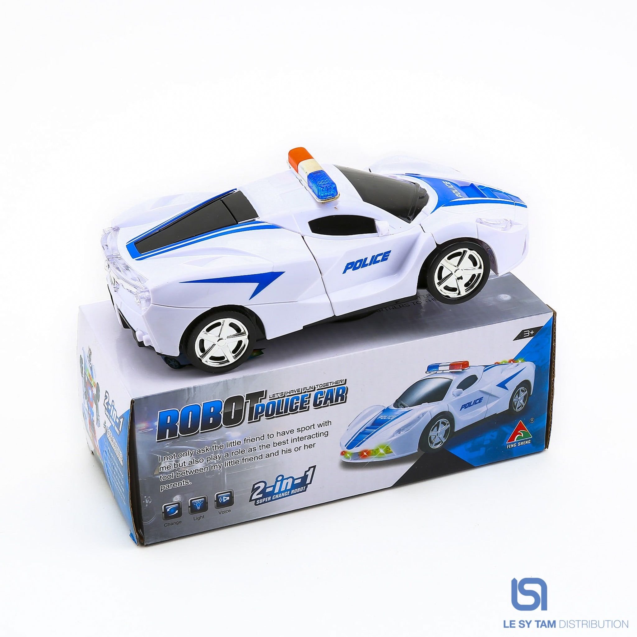 Hộp xe biến hình rô bô 2033A