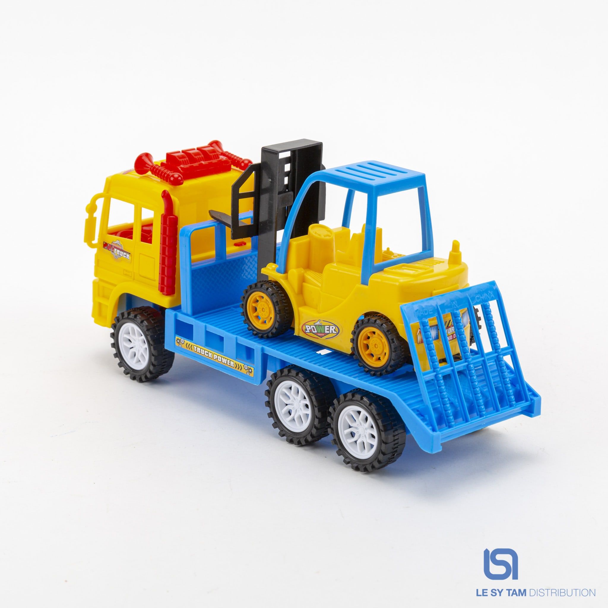 Xe container chở xe công trình 519-4