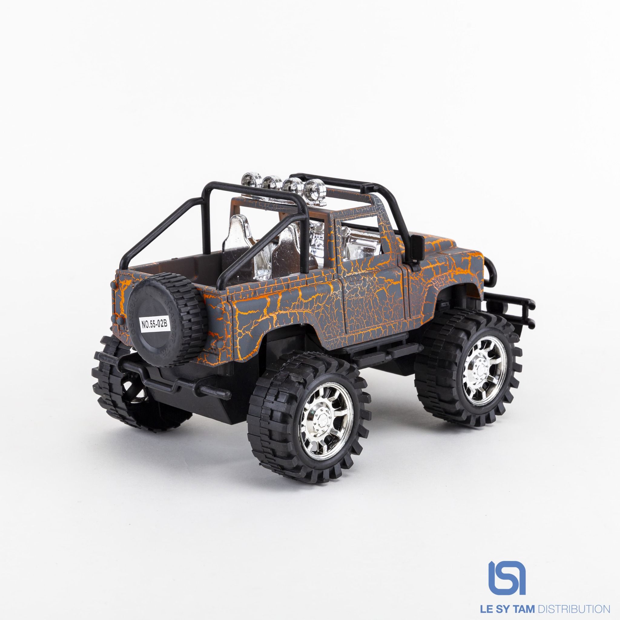 Xe jeep trớn ép kính 55-02B