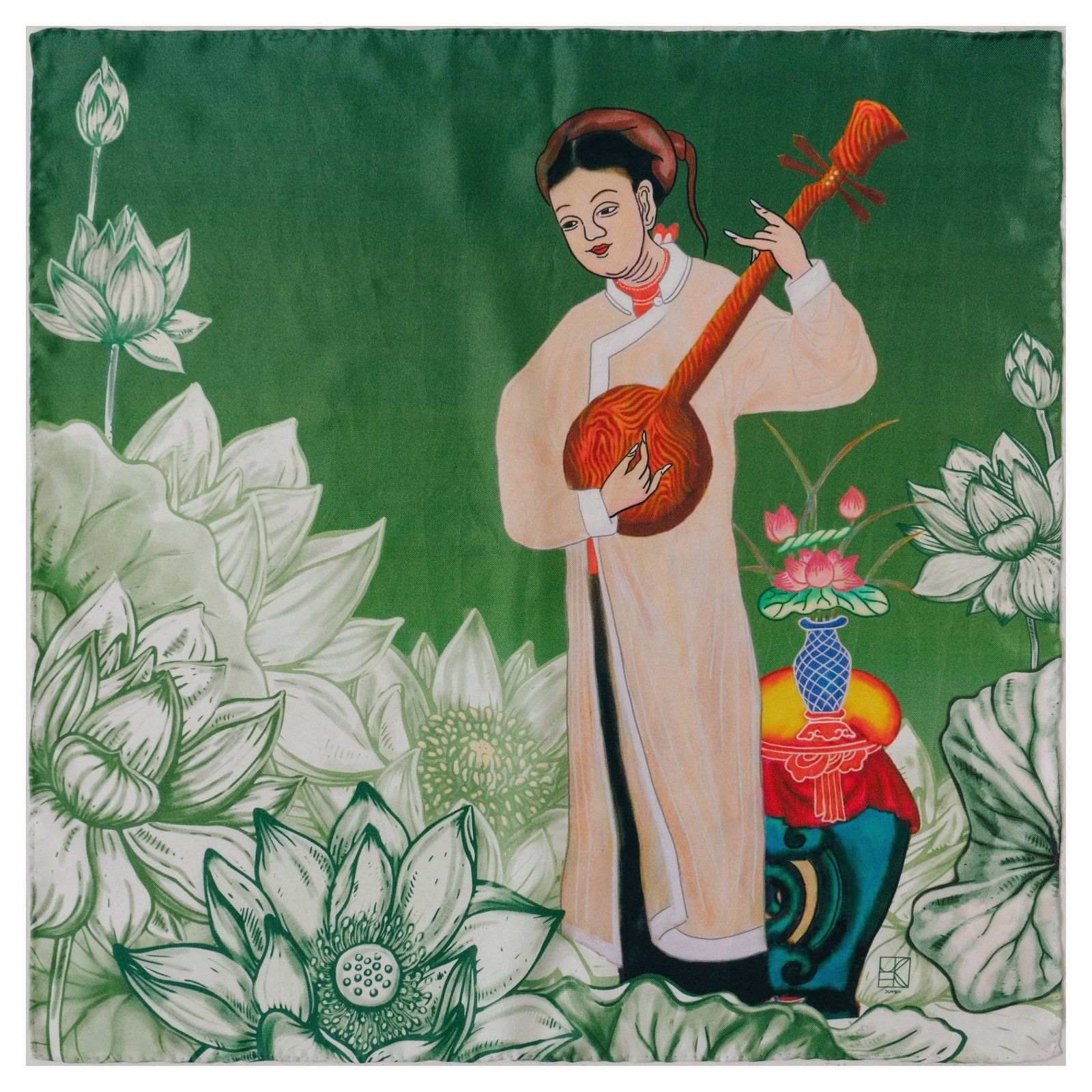 Tố nữ bên hoa sen 90