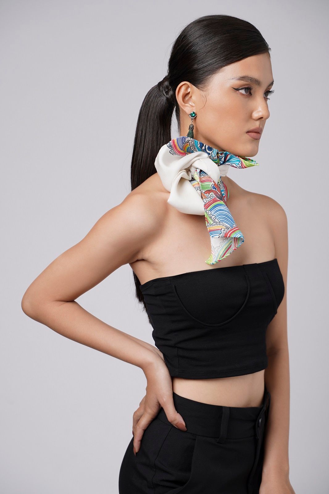 Khăn dài Cá vượt vũ môn