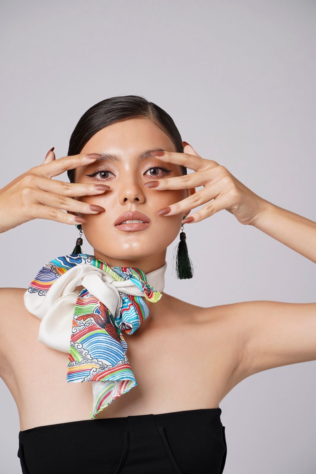 Khăn dài Cá vượt vũ môn