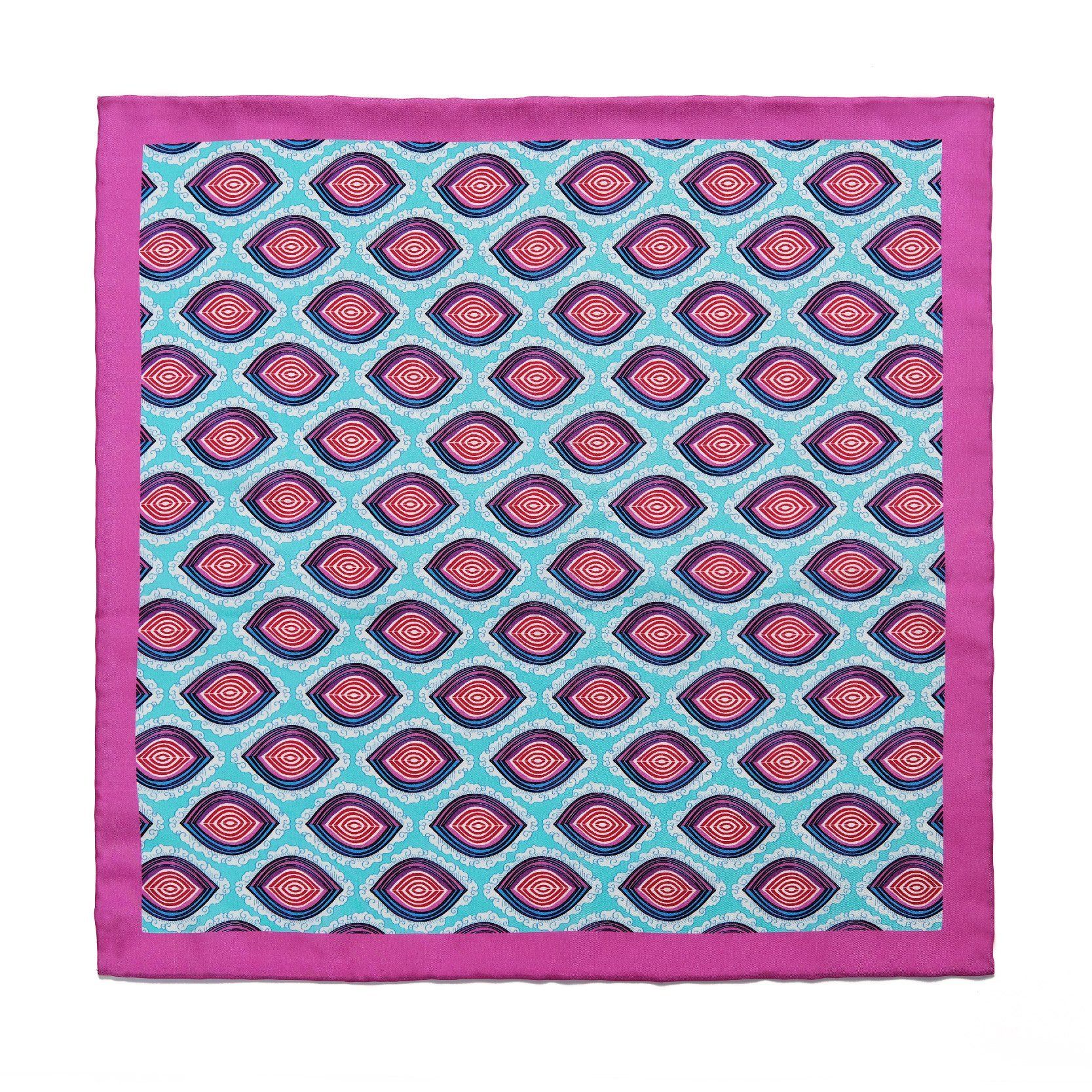 Pink Wave patterns Scarf 50