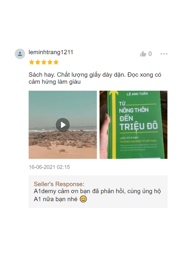Sách Tập 1 - TỪ NÔNG THÔN ĐẾN TRIỆU ĐÔ