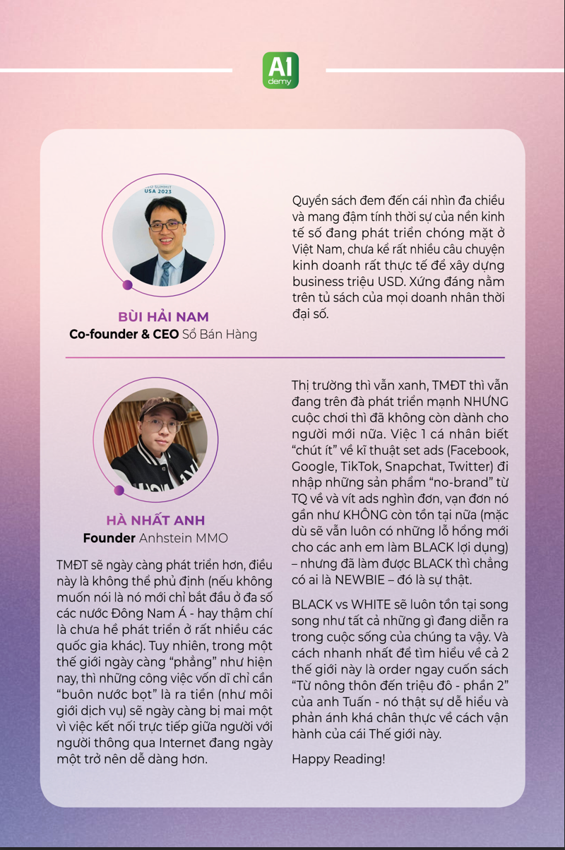 Combo ebook: Triệu Đô tập 1 & 2 + Bye Nghèo