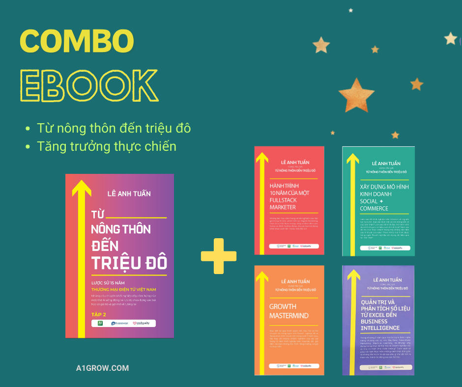 Combo sách: Triệu Đô Tập 2 + Bộ Tăng Trưởng Thực Chiến