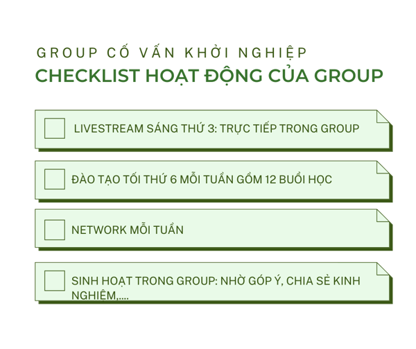 GROUP: CỐ VẤN KHỞI NGHIỆP