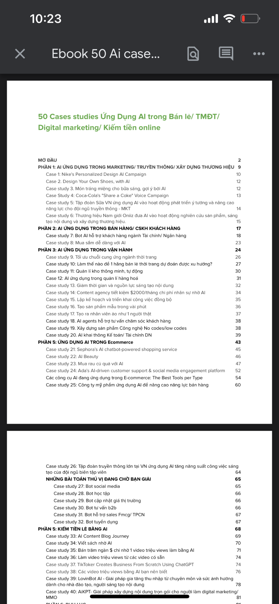 Ebook 50 case ứng dụng AI