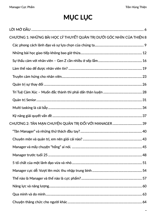 Combo: Ebook Manager Cực Phẩm và Tăng Trưởng Thực chiến