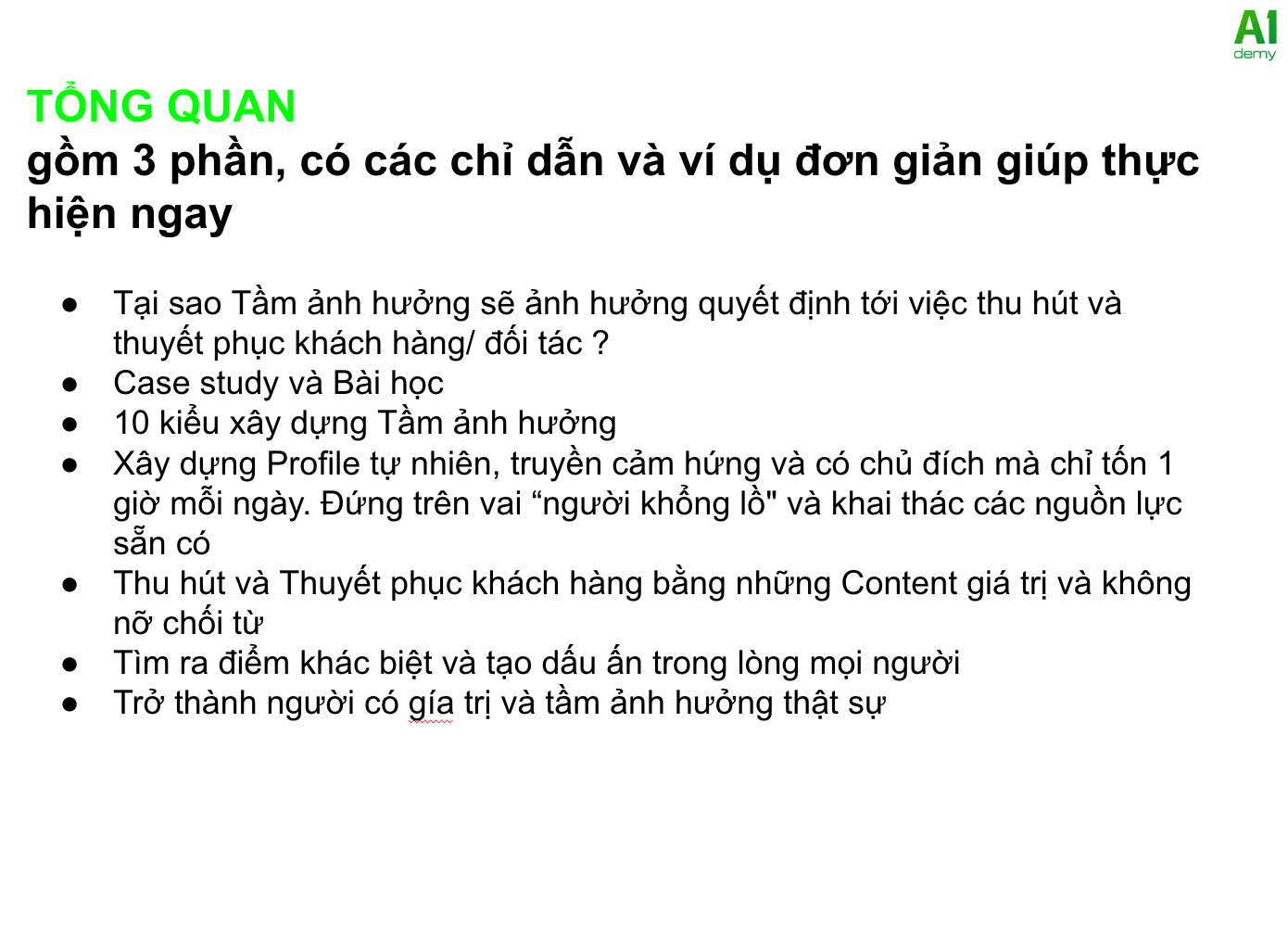 COMBO KHÓA HỌC: XÂY DỰNG TẦM ẢNH HƯỞNG - XÂY DỰNG GROUPS KINH DOANH