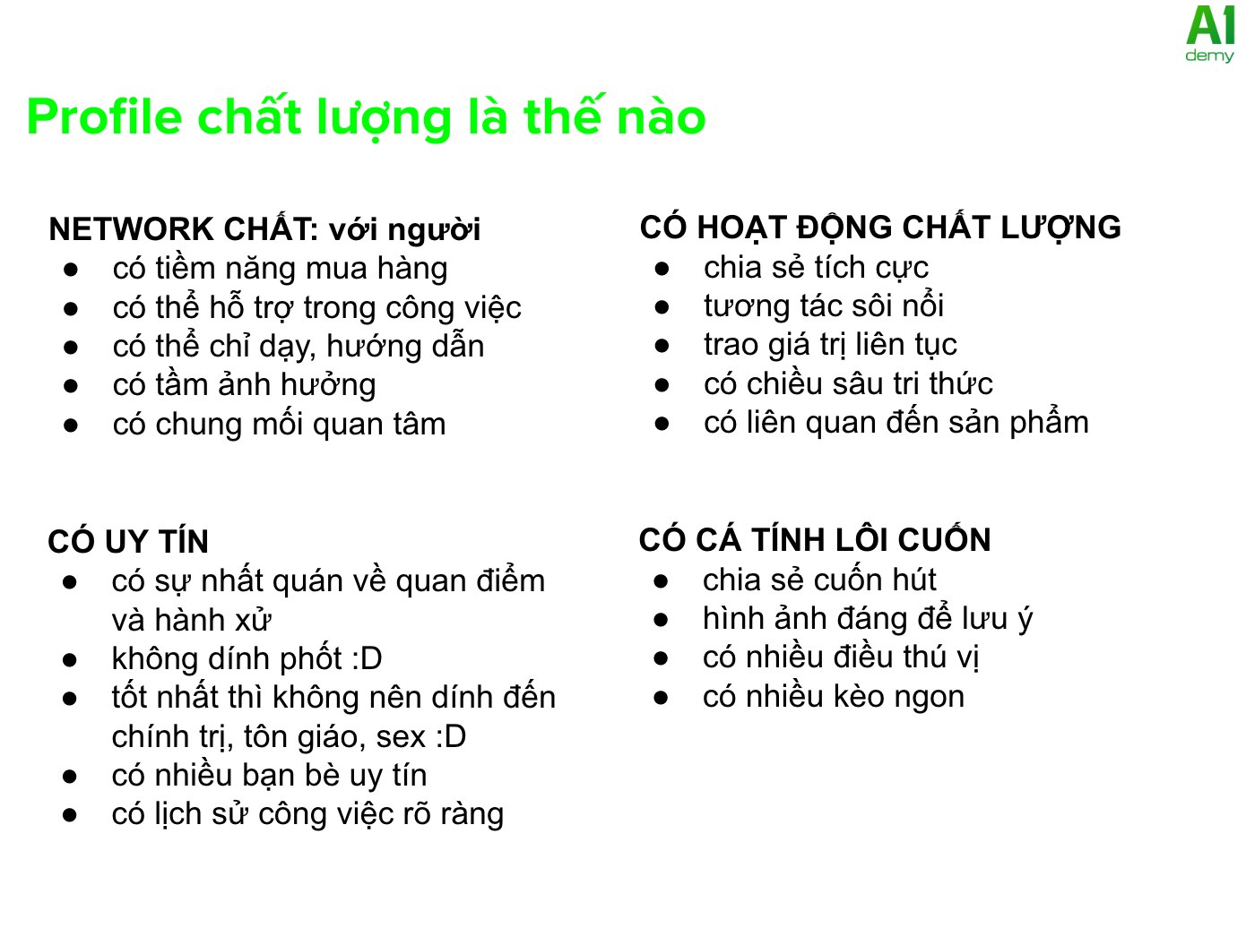  COMBO KHÓA HỌC: XÂY DỰNG TẦM ẢNH HƯỞNG - XÂY DỰNG GROUPS KINH DOANH 