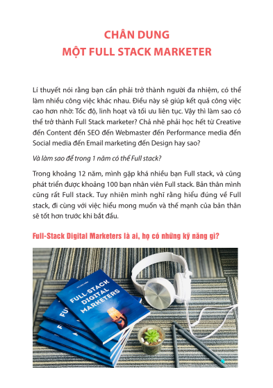 Ebook: HÀNH TRÌNH 10 NĂM CỦA MỘT FULLSTACK DIGITAL MARKETER