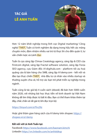 Ebook: QUẢN TRỊ VÀ PHÂN TÍCH SỐ LIỆU - TỪ EXCEL ĐẾN BUSINESS INTELLIGENCE