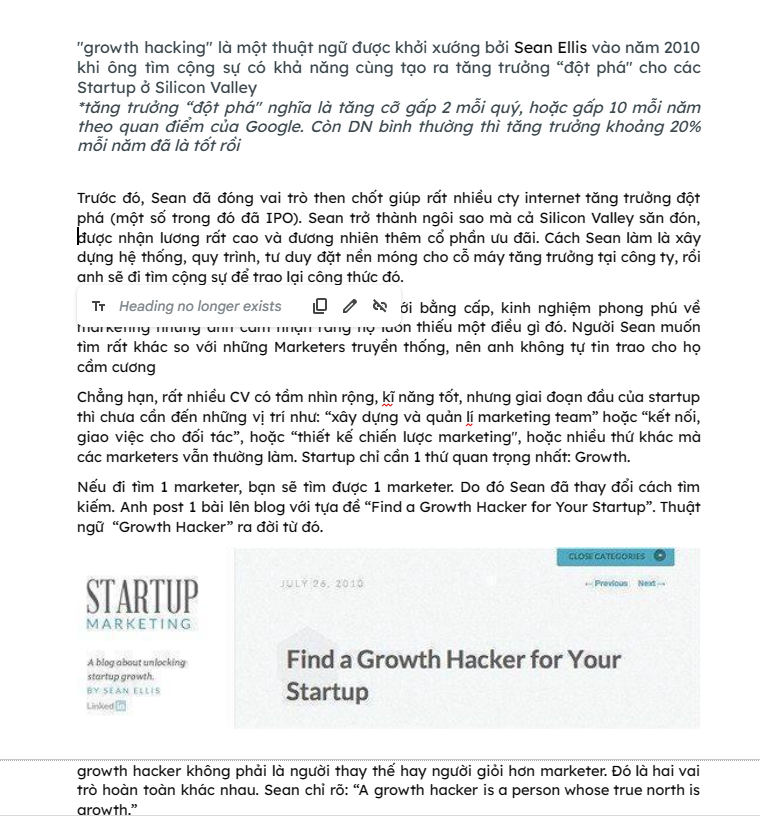  Ebook: Growth hacking thực chiến 