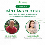  BÁN HÀNG CHO B2B 