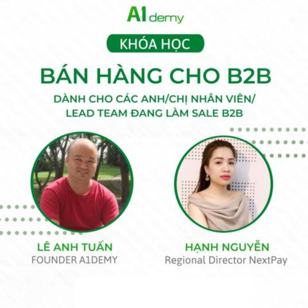BÁN HÀNG CHO B2B