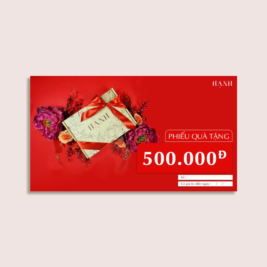 PHIẾU QUÀ TẶNG