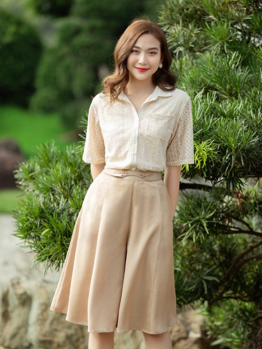 Quần lửng giả váy