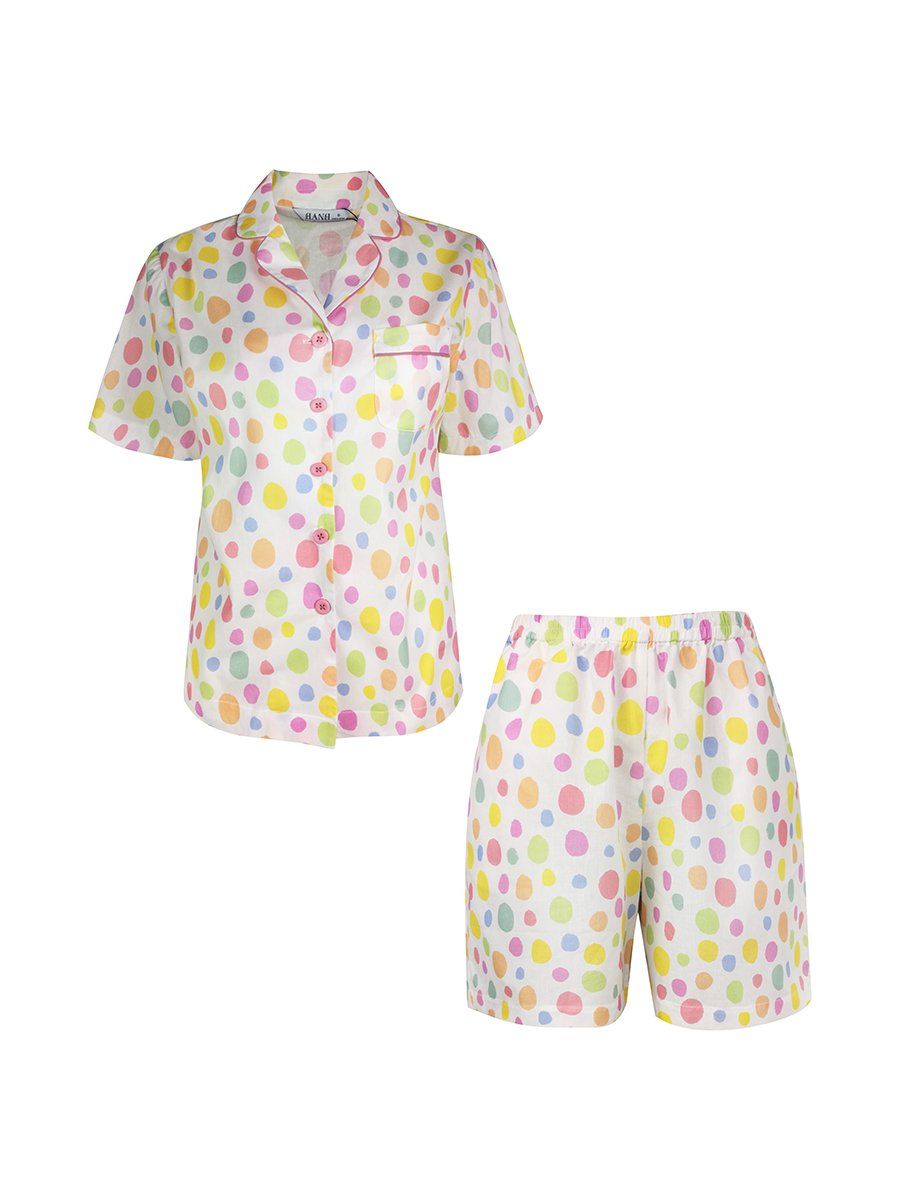 Bộ đồ quần short mặc nhà Hạnh, tay ngắn