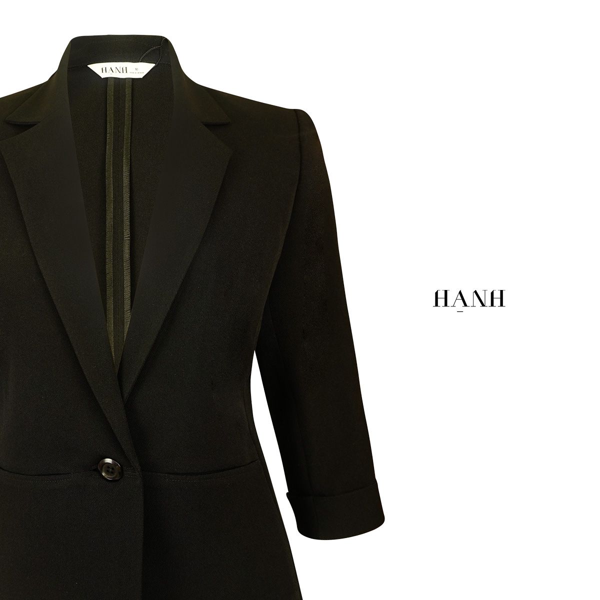 Hạnh Áo vest 1 nút tay lửng