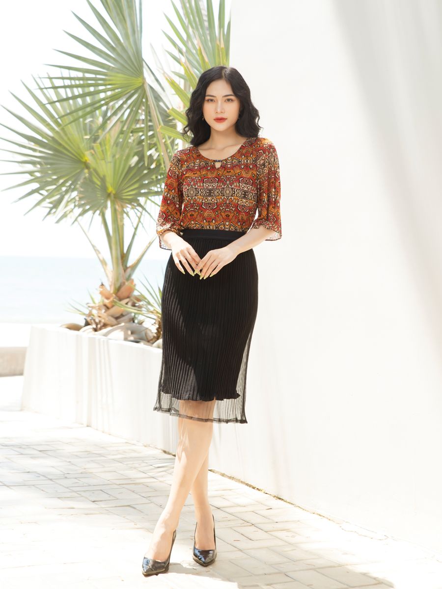 Váy dập li