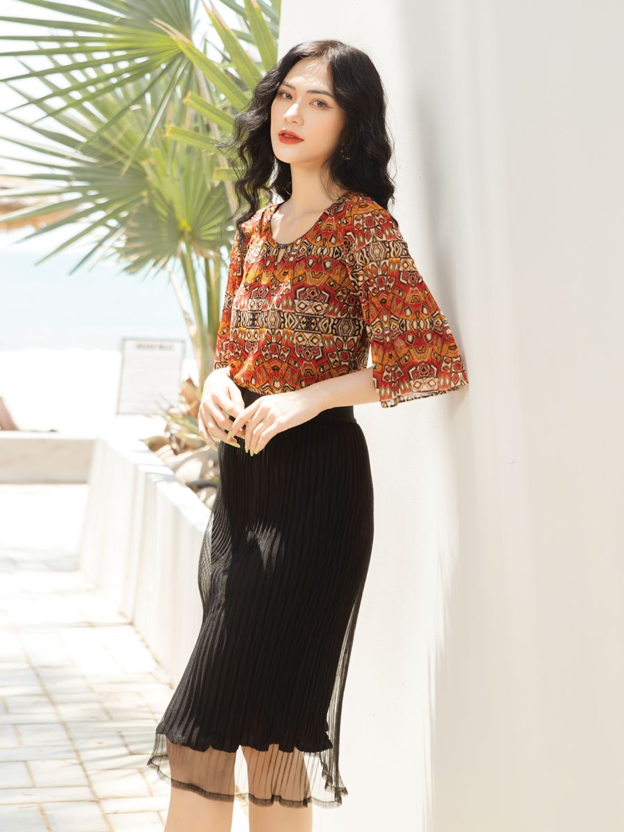 Váy dập li