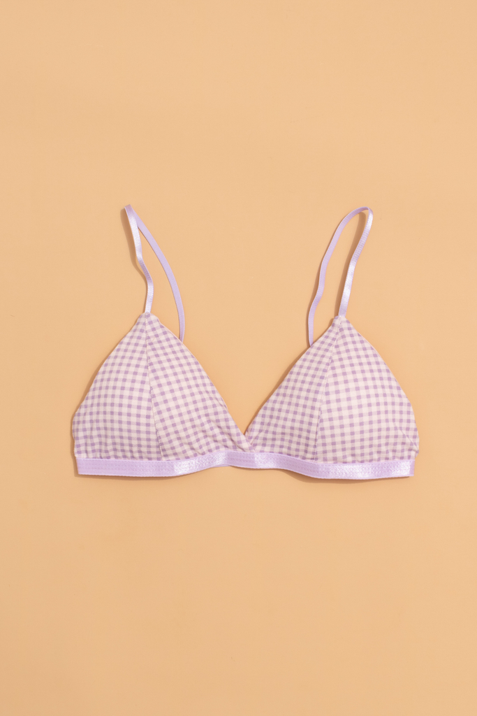 Bralette thun cotton Caro Tím