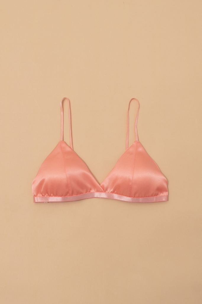 Bralette lụa Cam Đào V1