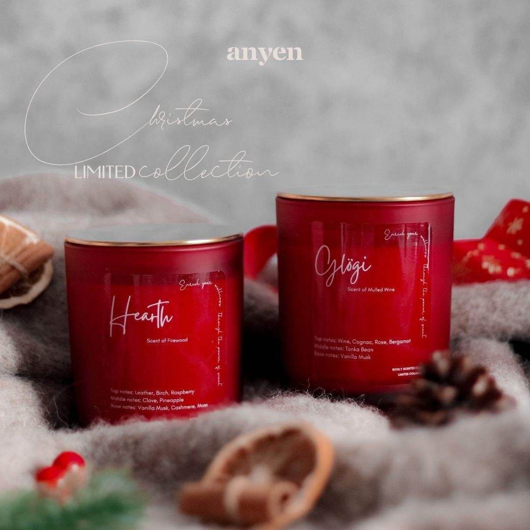 Glögi - Nến thơm (scent of Mulled Wine / hương Vang Quế Nóng)
